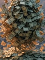 Обложка произведения Деньги с неба