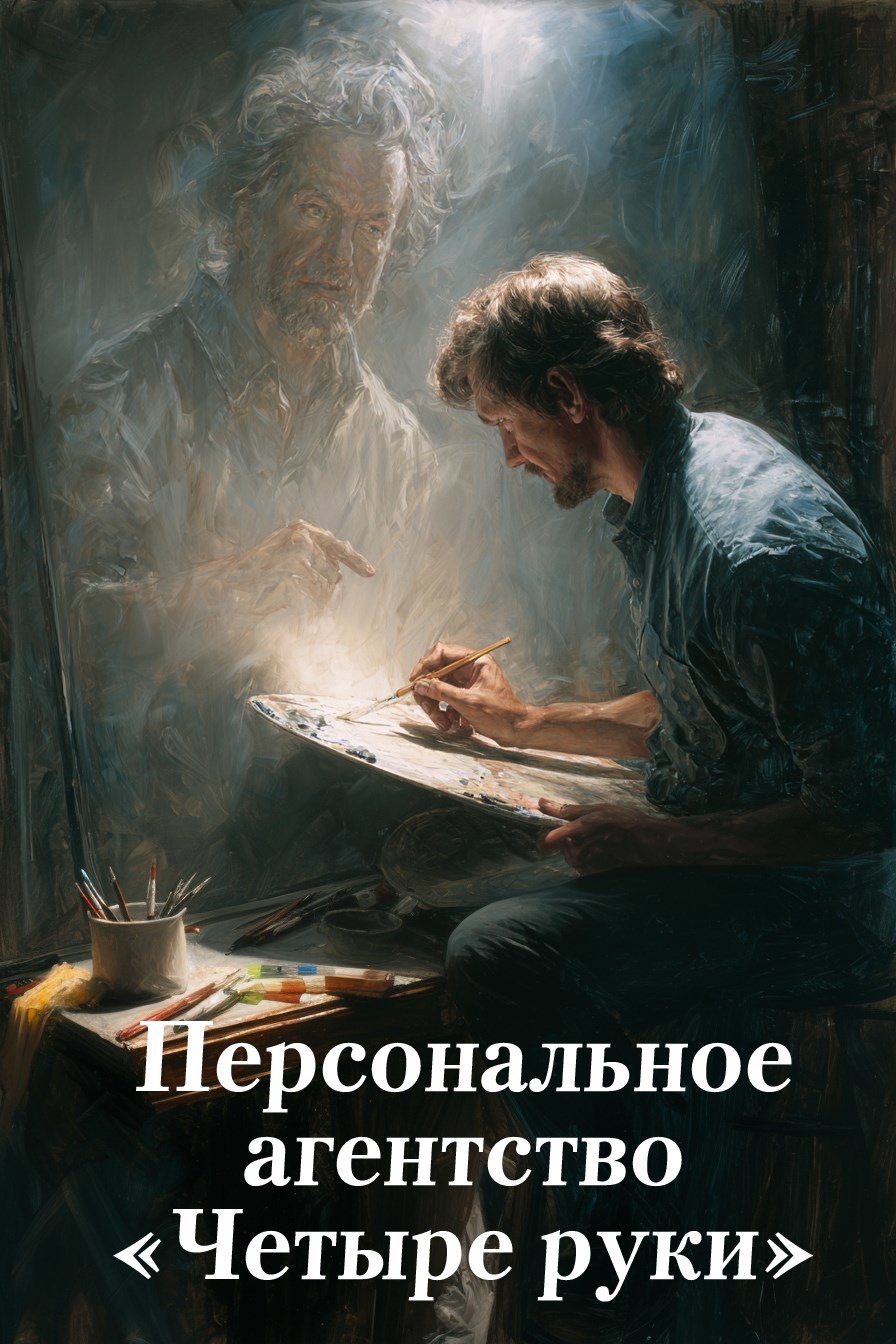 Обложка произведения Персональное агентство «Четыре руки»