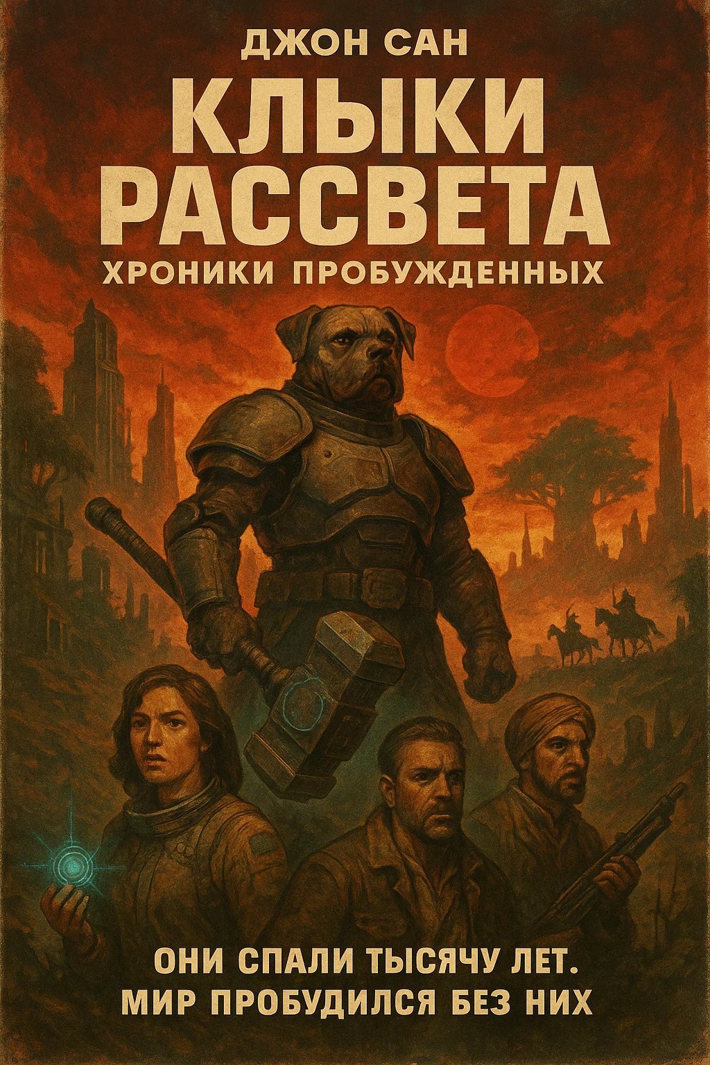 Обложка произведения Клыки Рассвета: Хроники Пробужденных