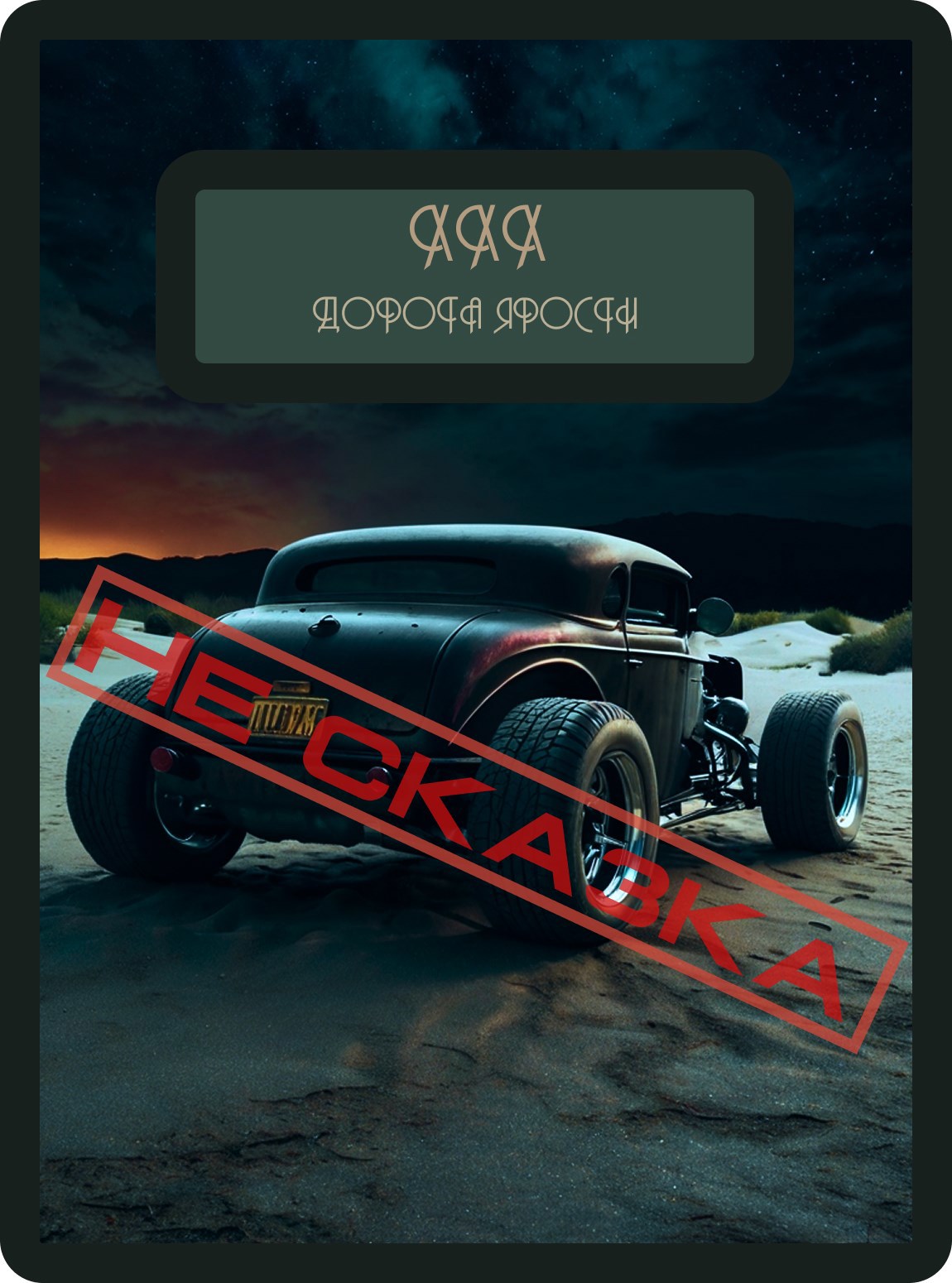 Обложка произведения #9. XXX - Дорога Ярости.