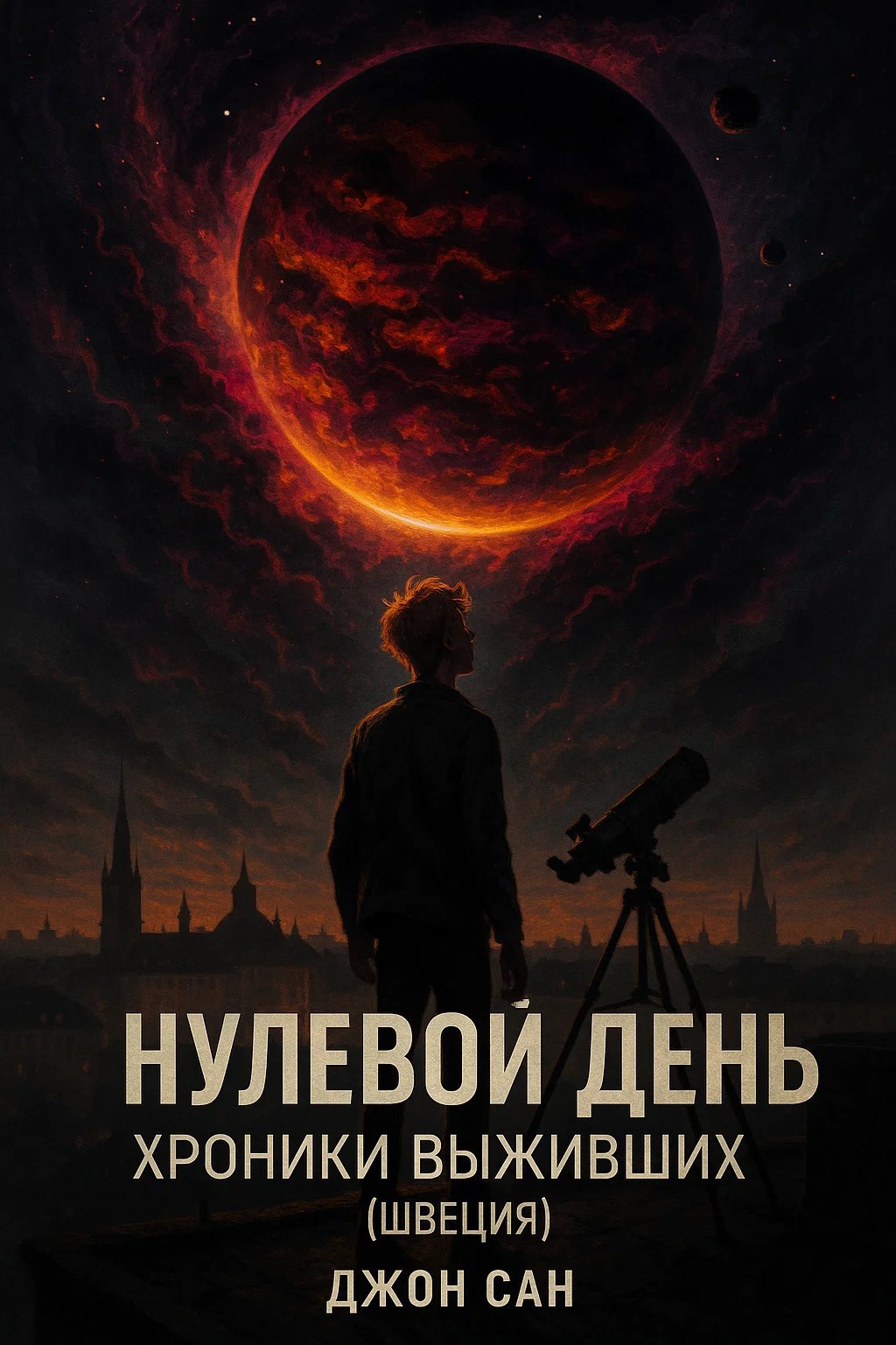 Обложка произведения "Нулевой День: Хроники Выживших (Швеция)"
