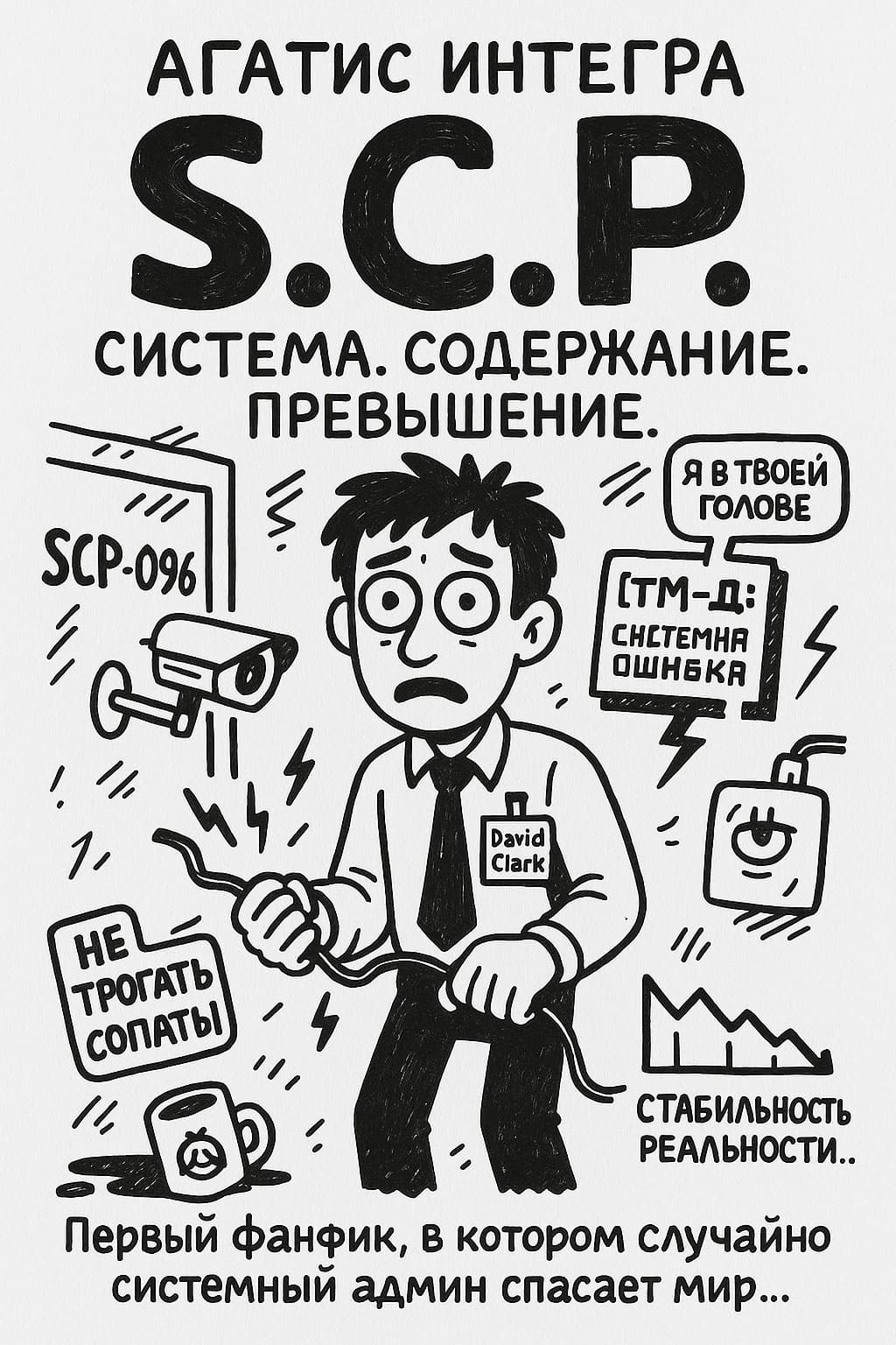 Обложка произведения S.C.P.