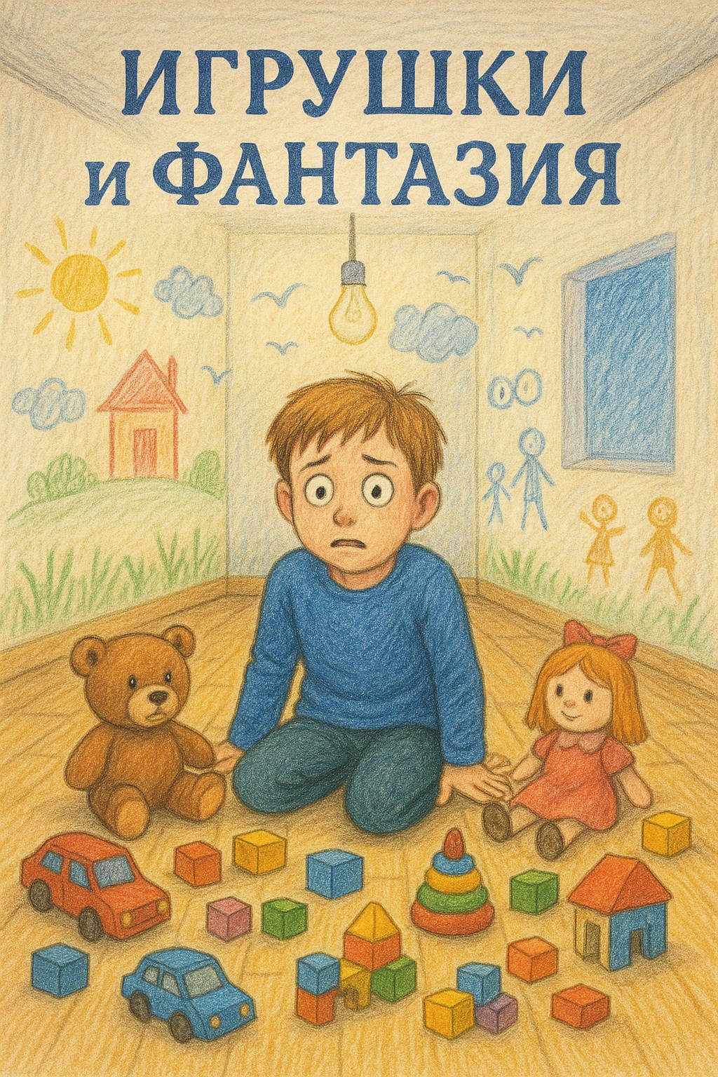 Обложка произведения Игрушки и Фантазия