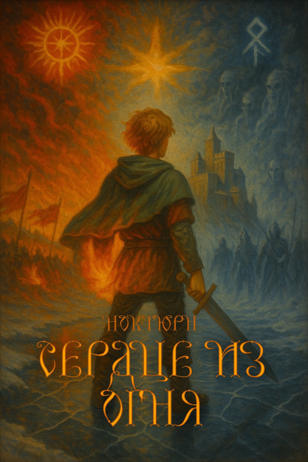Обложка произведения Сердце из огня