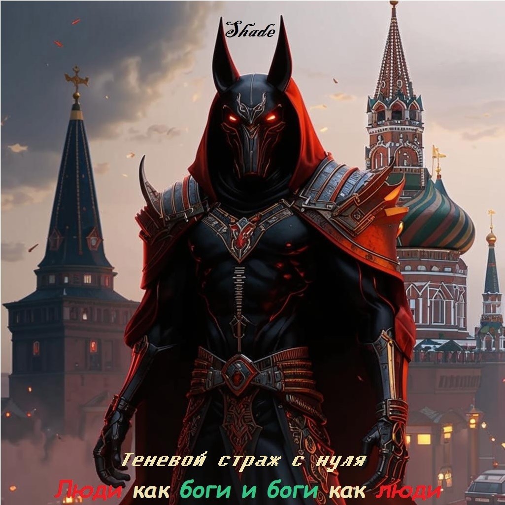 Обложка произведения Теневой страж с нуля. Книга 4. Люди как боги и боги как люди.