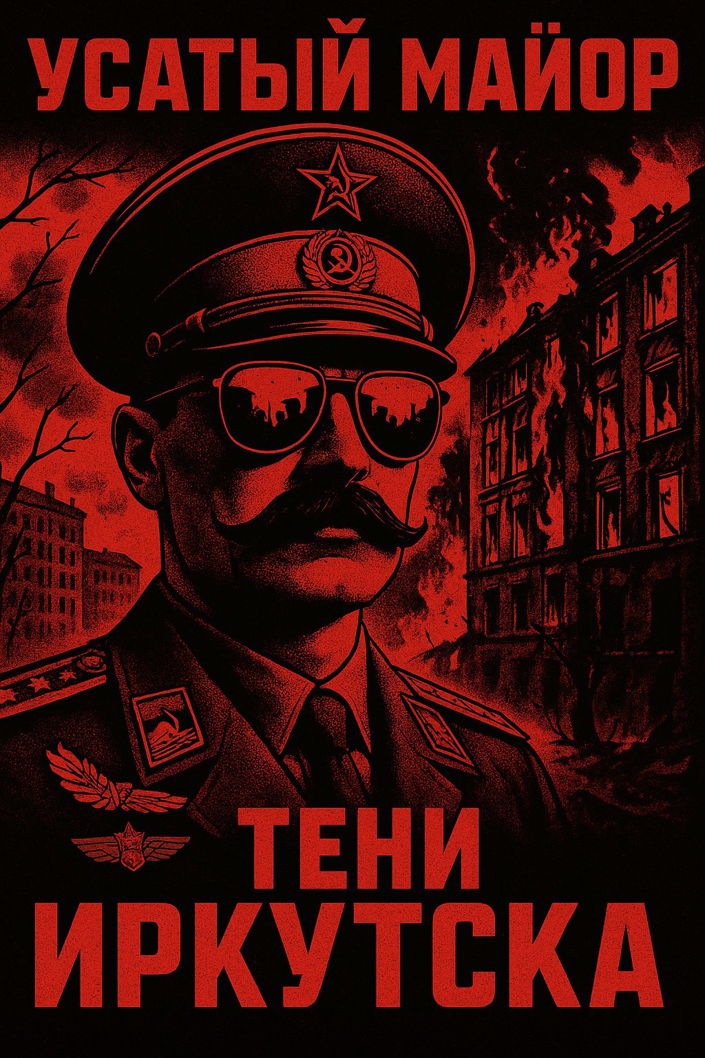 Обложка произведения Усатый майор "Тени Иркутска"