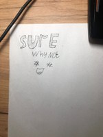 Обложка произведения Sure why not?