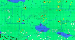Карта локаций с зонами...