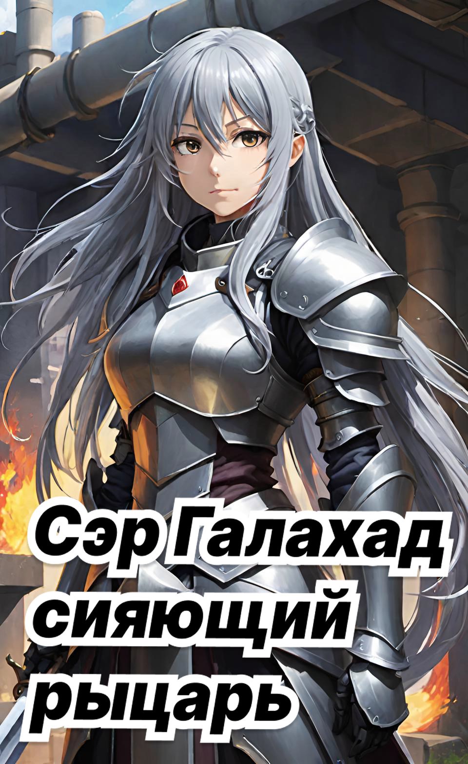 Обложка произведения Сэр Галахад сияющий рыцарь
