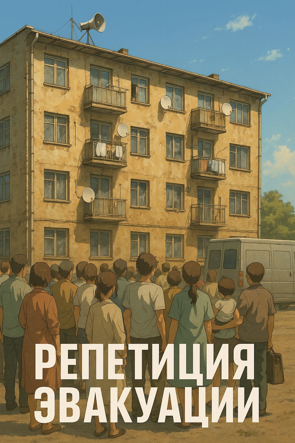 Обложка произведения Репетиция эвакуации