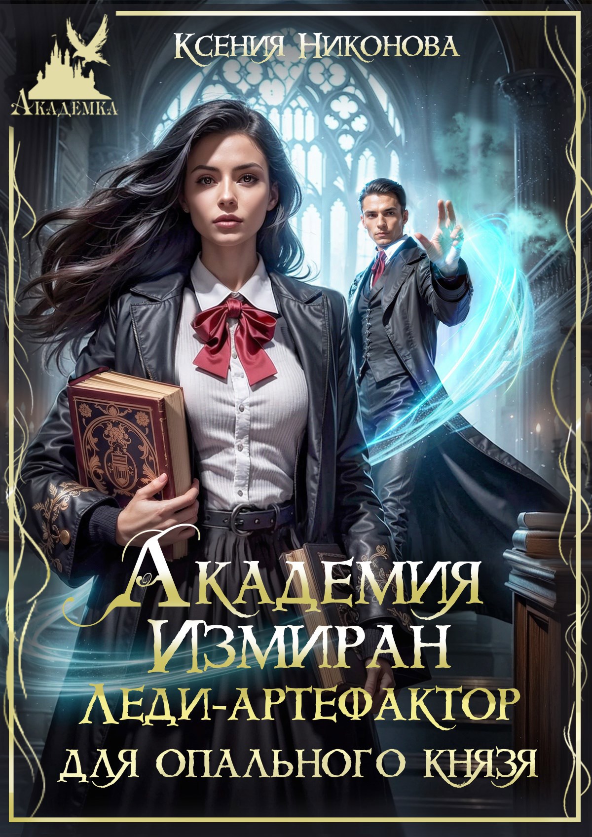 Обложка произведения Академия Измиран. Леди-артефактор для опального князя