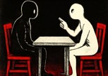 Обложка произведения Диалог во тьме
