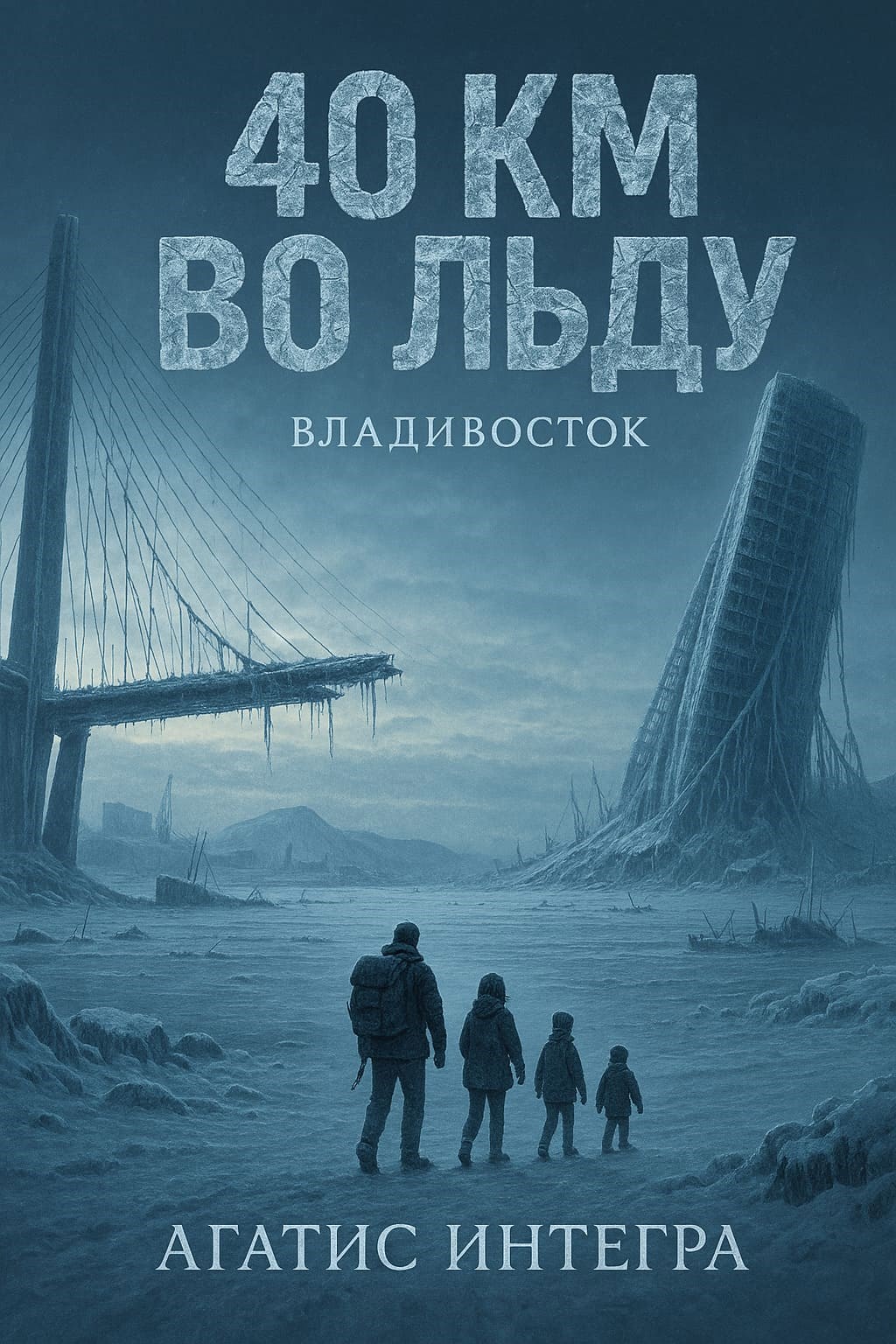 Обложка произведения 40 км во льду