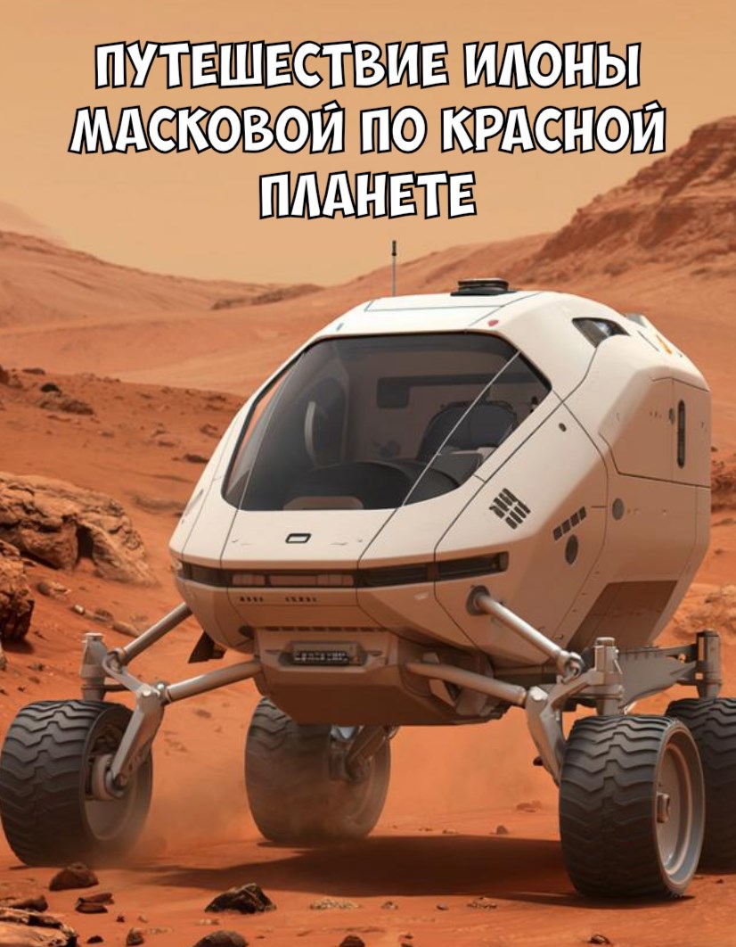 Обложка произведения Путешествие Илоны Масковой по красной планете