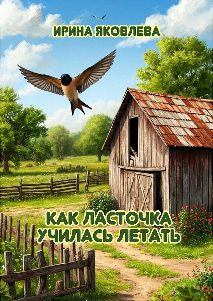 Обложка произведения Как Ласточка училась летать