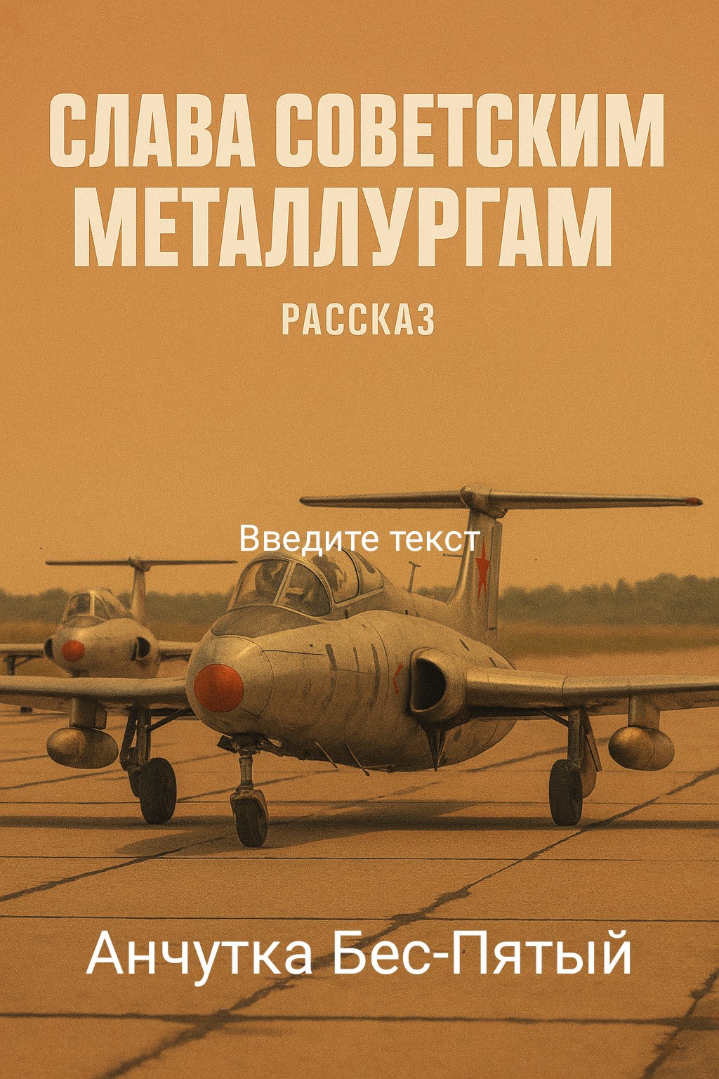 Обложка произведения Слава советским металлургам