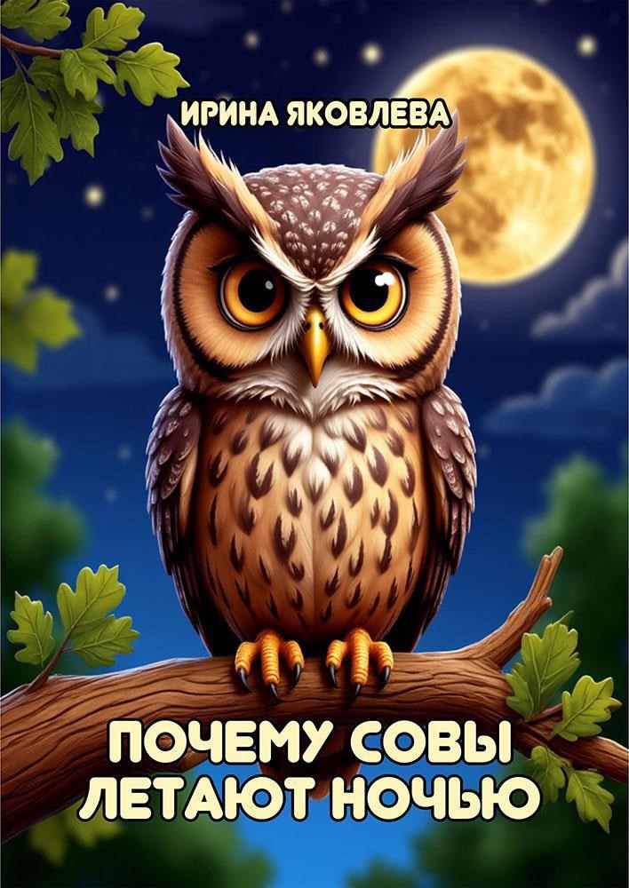 Обложка произведения Почему совы летают ночью