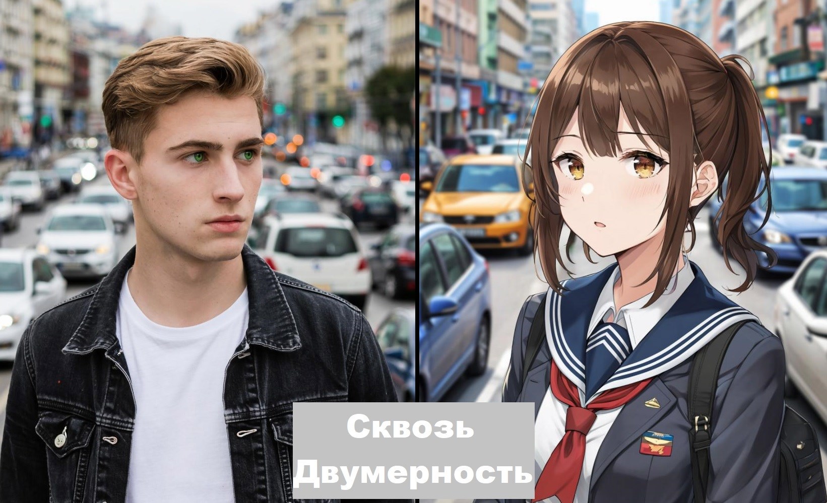 Обложка произведения Сквозь двумерность