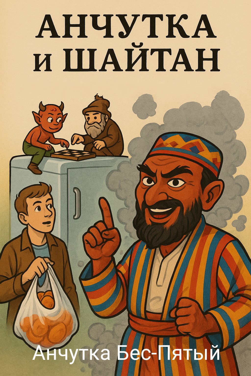Обложка произведения Анчутка и Шайтан