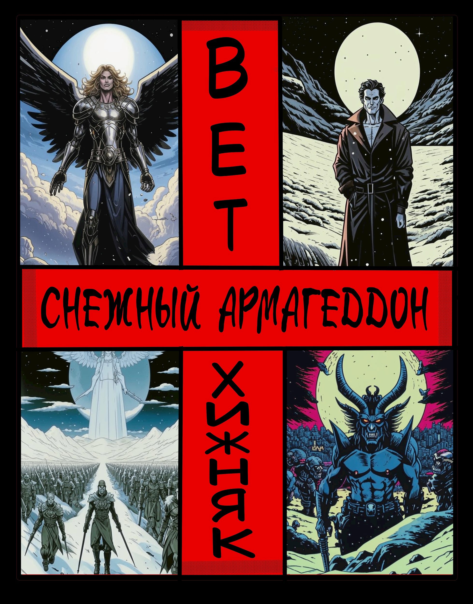 Обложка произведения Снежный армагеддон