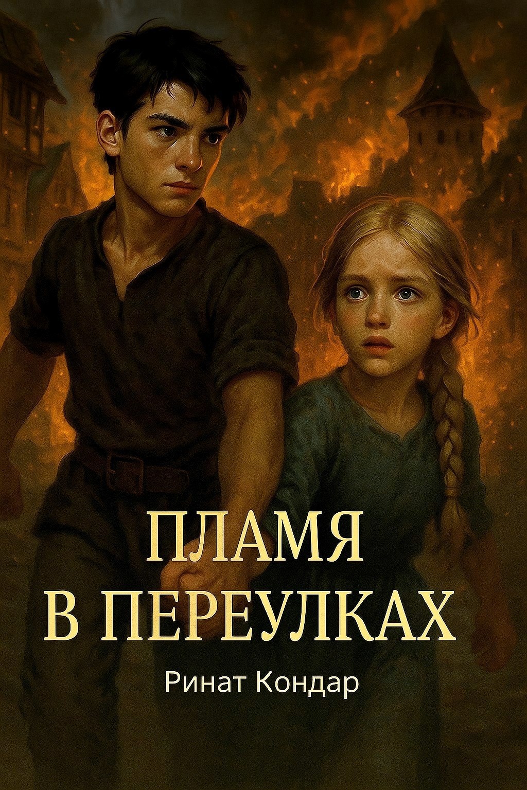 Обложка произведения Пламя в переулках