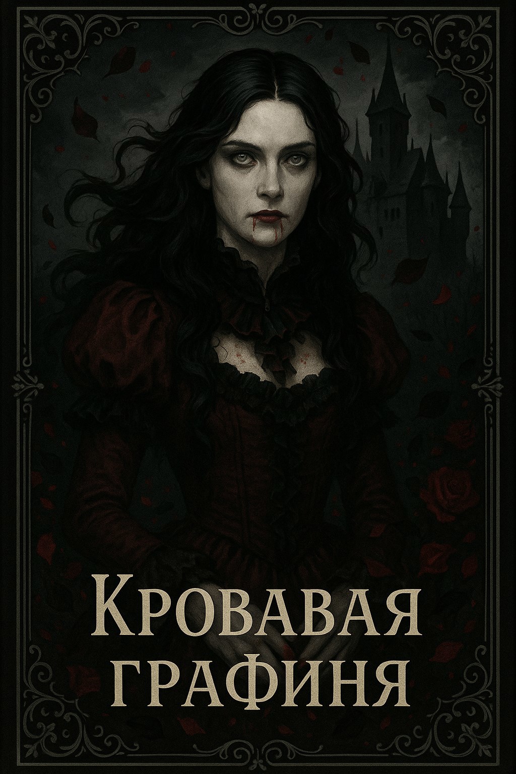 Обложка произведения кровавая графиня