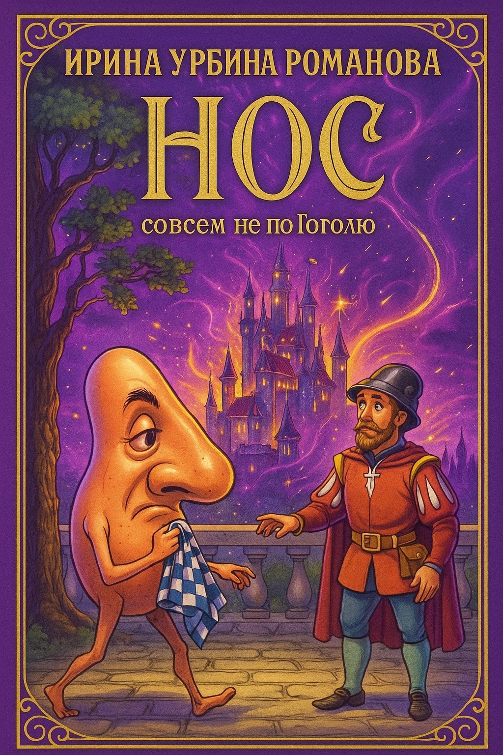 Обложка произведения Нос (совсем не по Гоголю)