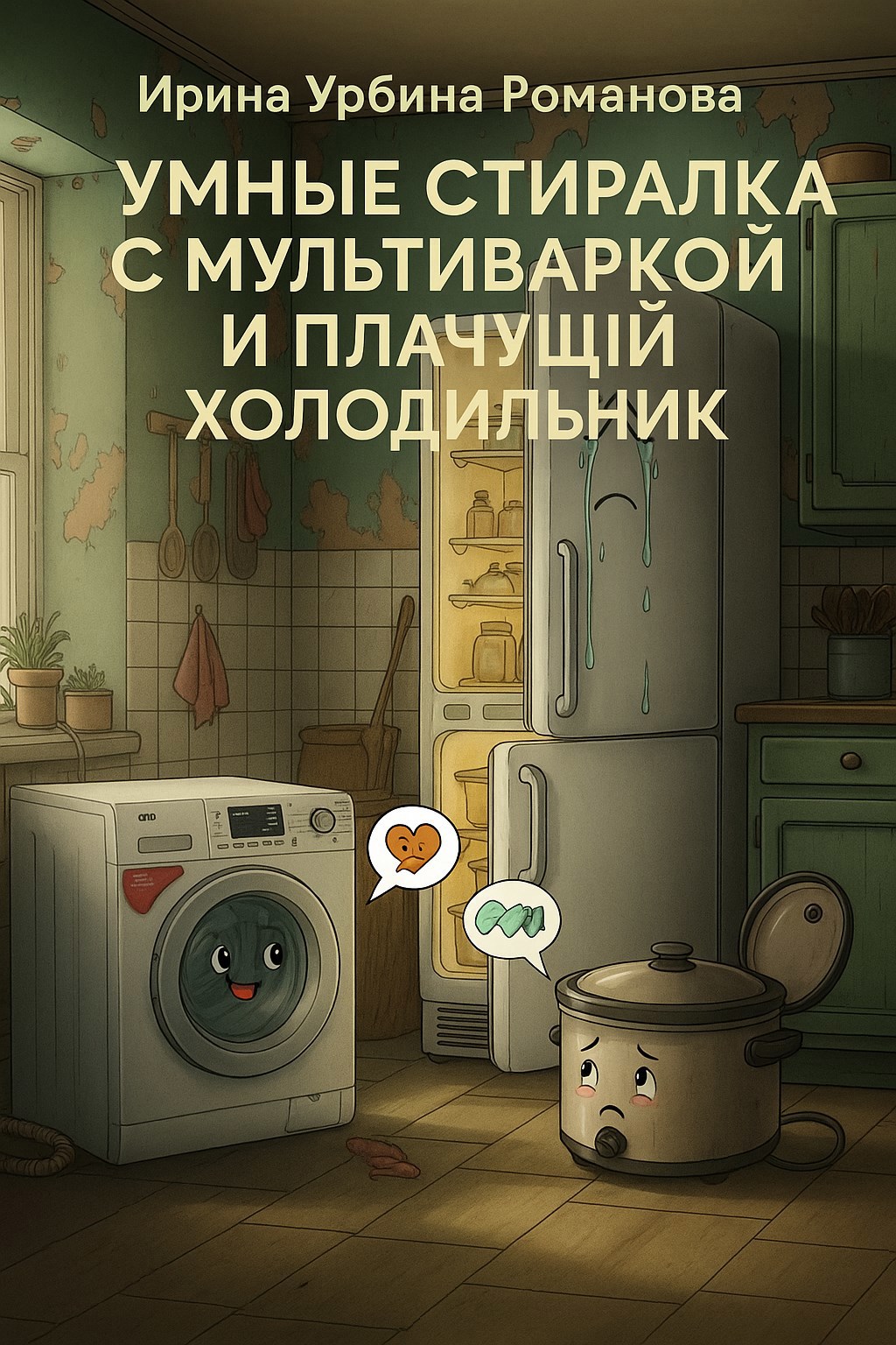 Обложка произведения Умные Стиралка с Мультиваркой и плачущий Холодильник