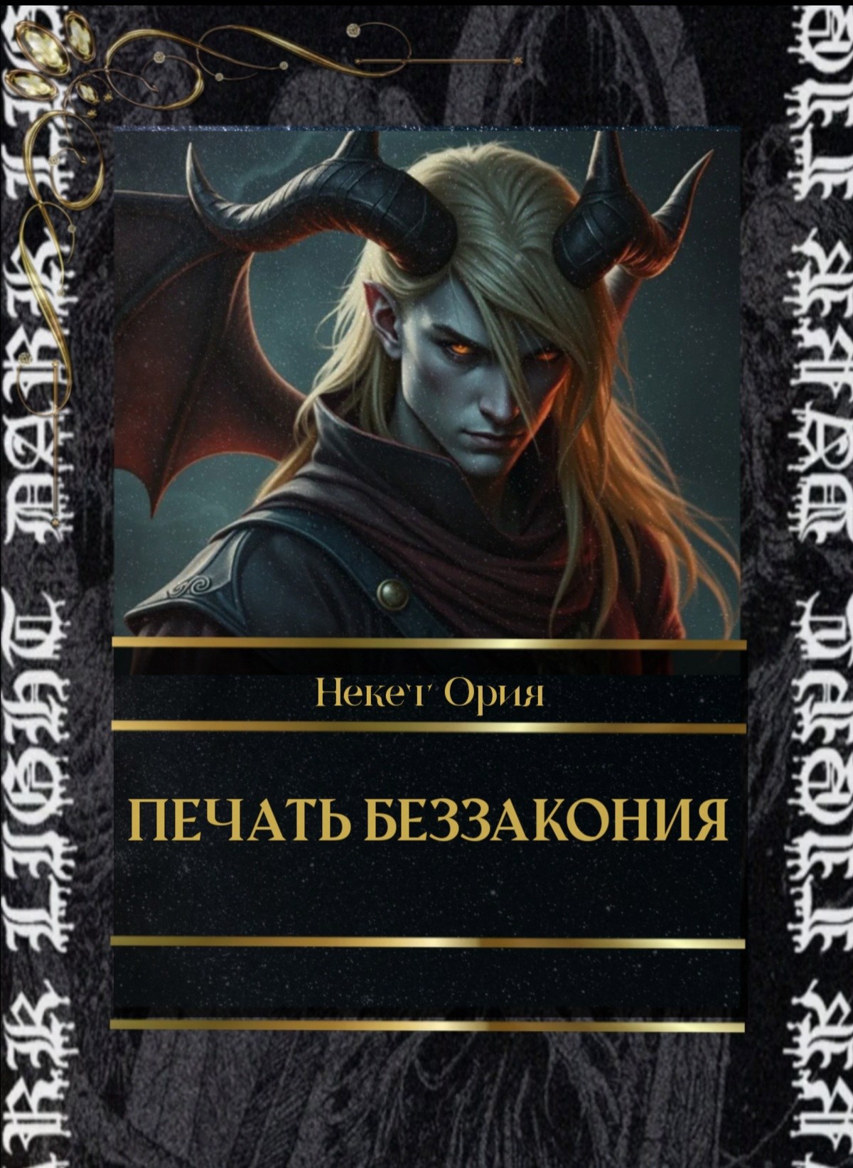 Обложка произведения Печать беззакония