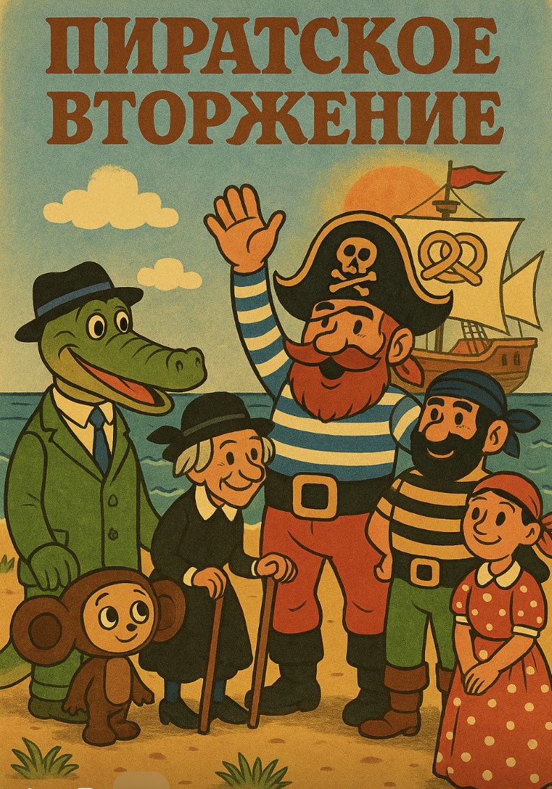 Обложка произведения Пиратское вторжение