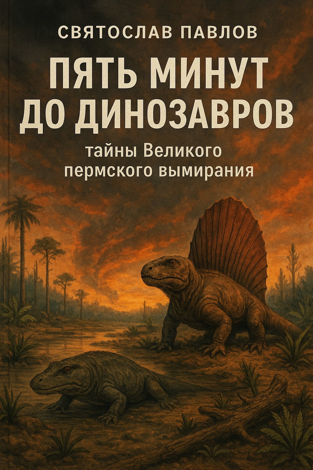 Обложка произведения Пять минут до динозавров: тайны Великого пермского вымирания