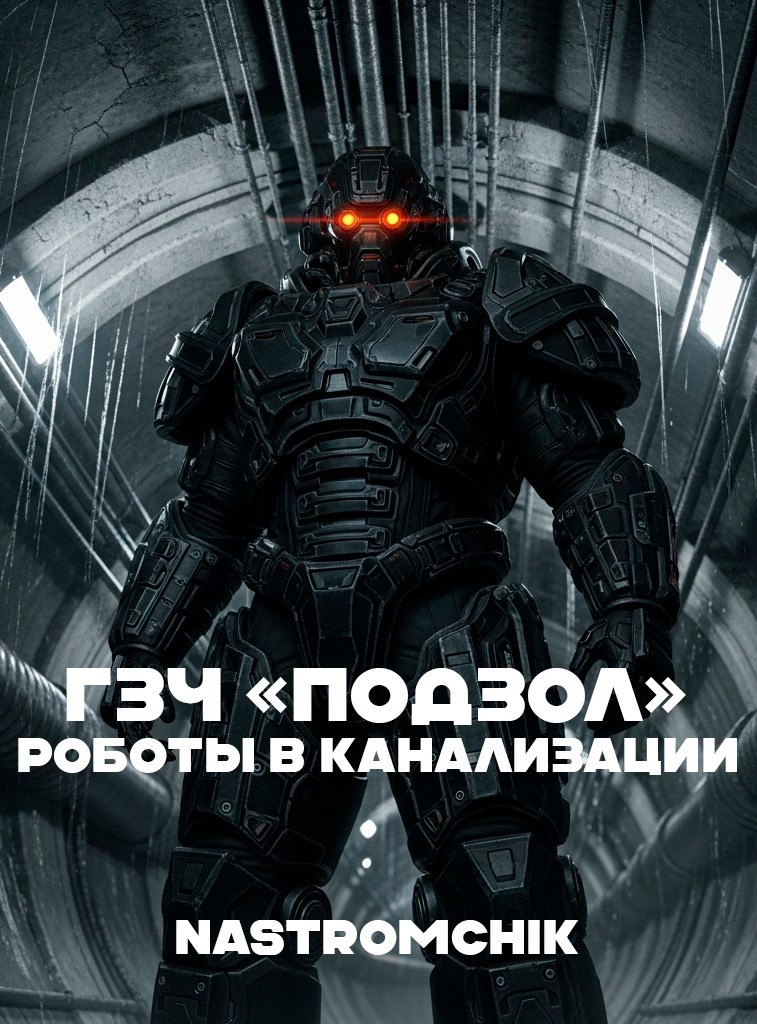 Обложка произведения ГЗЧ «Подзол» - Роботы в канализации