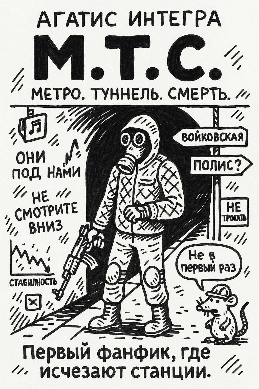 Обложка произведения М.Т.С.