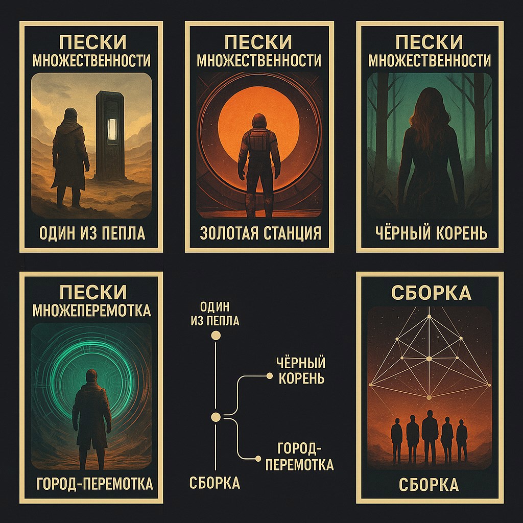 Обложка произведения Пески Множественности
