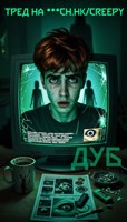 Обложка произведения Тред на ***ch.hk/creepy