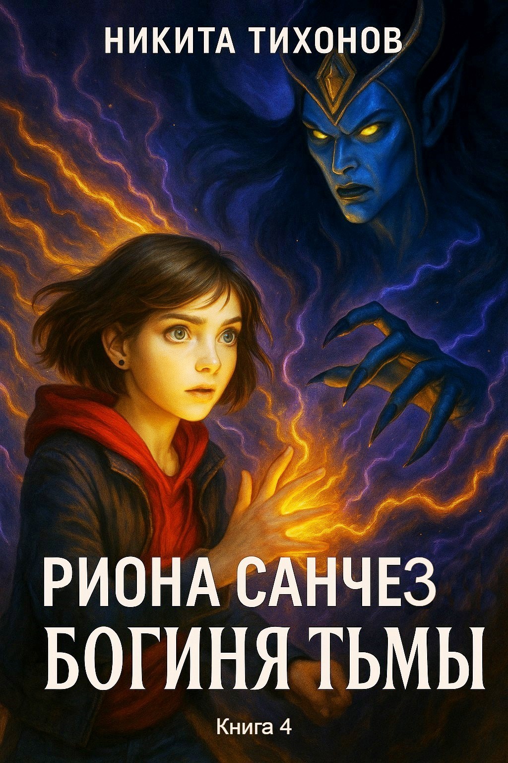 Обложка произведения Риона Санчез. Часть 4. Богиня тьмы