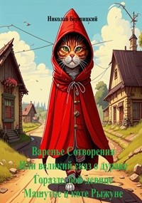 Обложка произведения Варенье Сотворения или великий сказ о дураке Горазде, бой-девице Машутке и коте Рыжуне