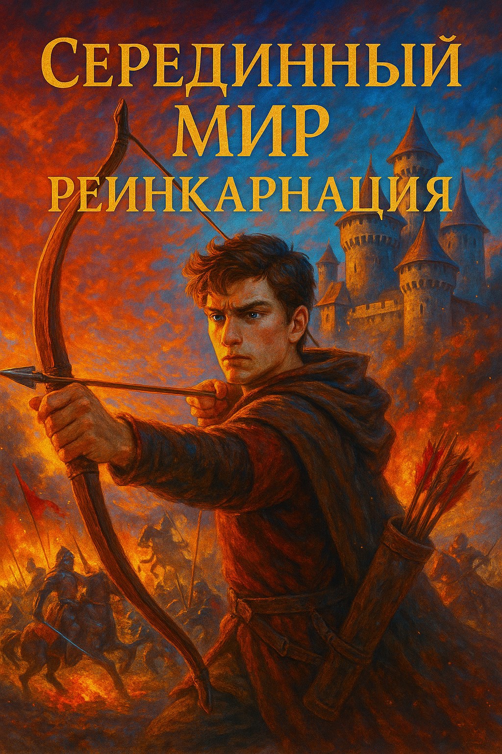 Обложка произведения «Серединный мир: Реинкарнация»