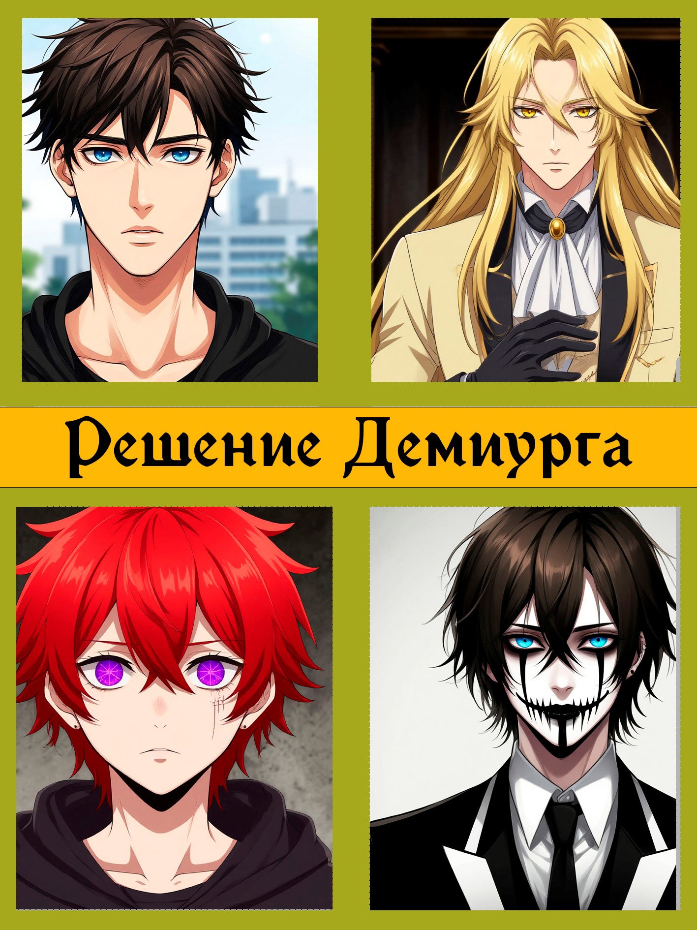Обложка произведения "Решение Демиурга"