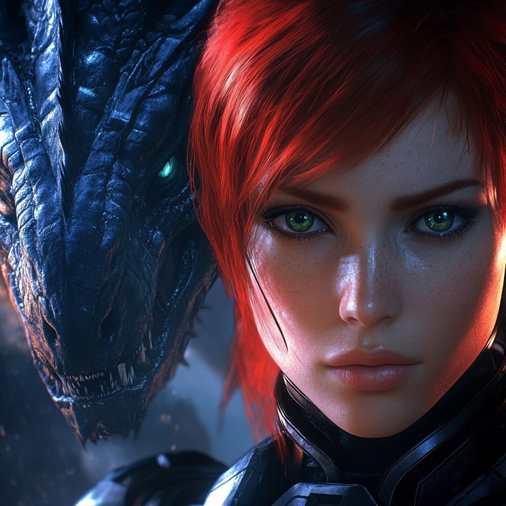 Обложка произведения Судьба Дракона. Mass Effect