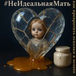 Обложка произведения #НеИдеальнаяМать: как превратить осколки в золото