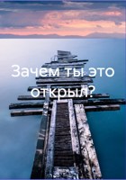Обложка произведения Зачем ты это открыл?