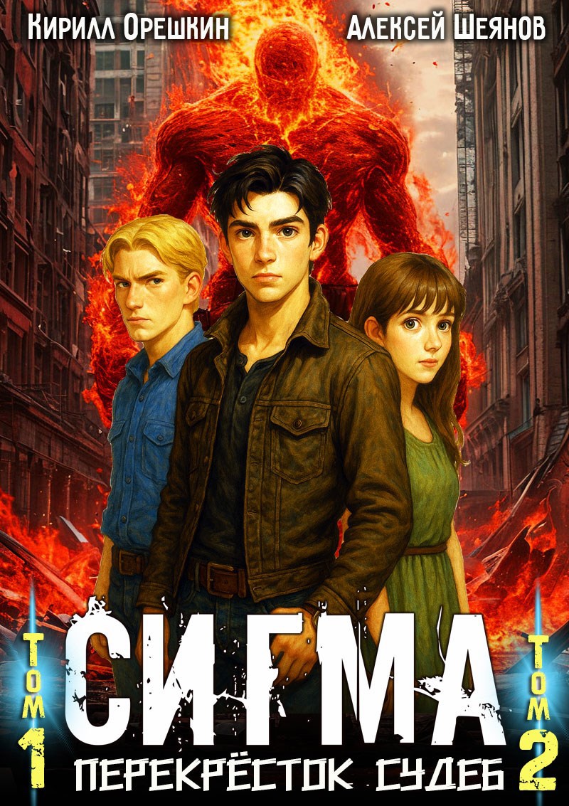 Обложка произведения Сигма. Перекрёсток Судеб. Том 1 и том 2