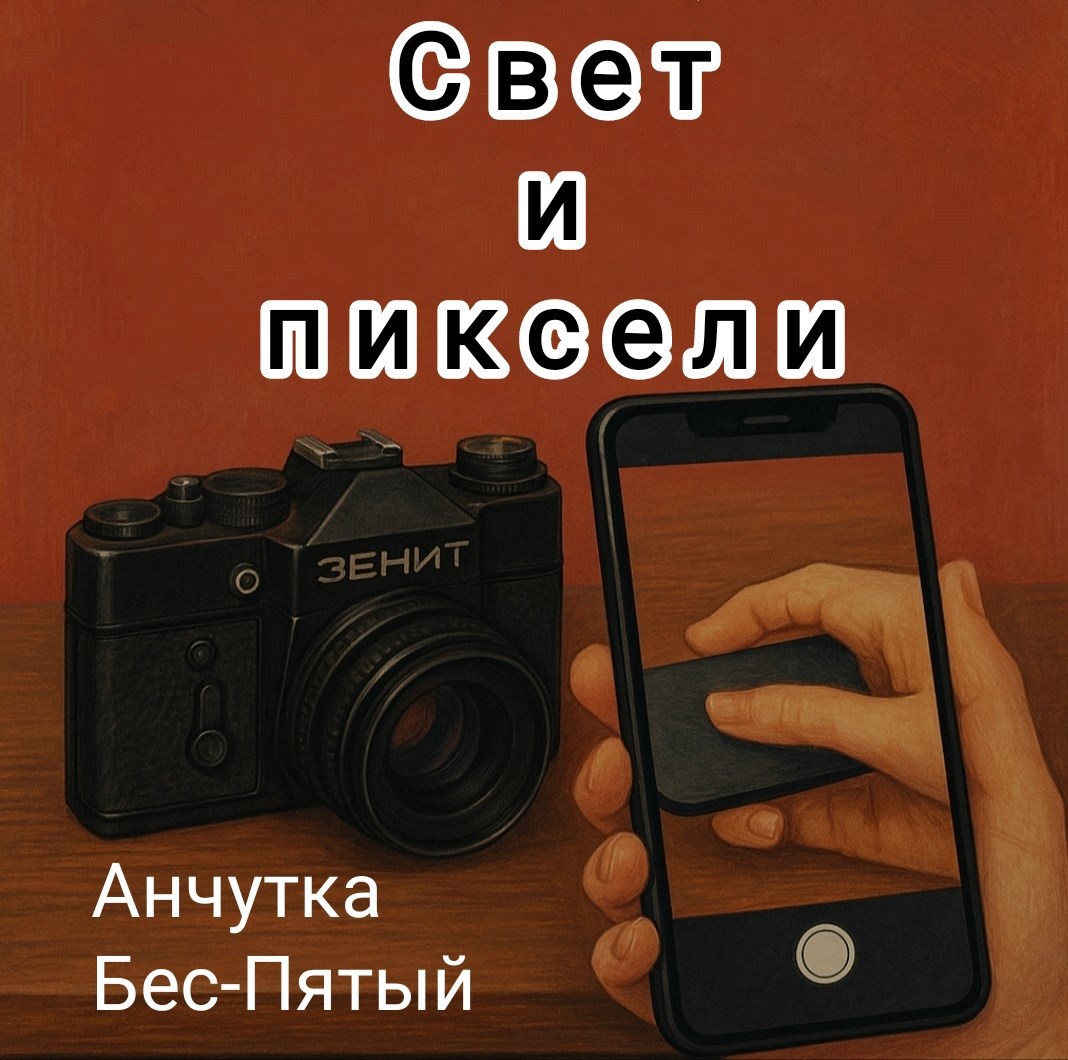 Обложка произведения Свет и пиксели