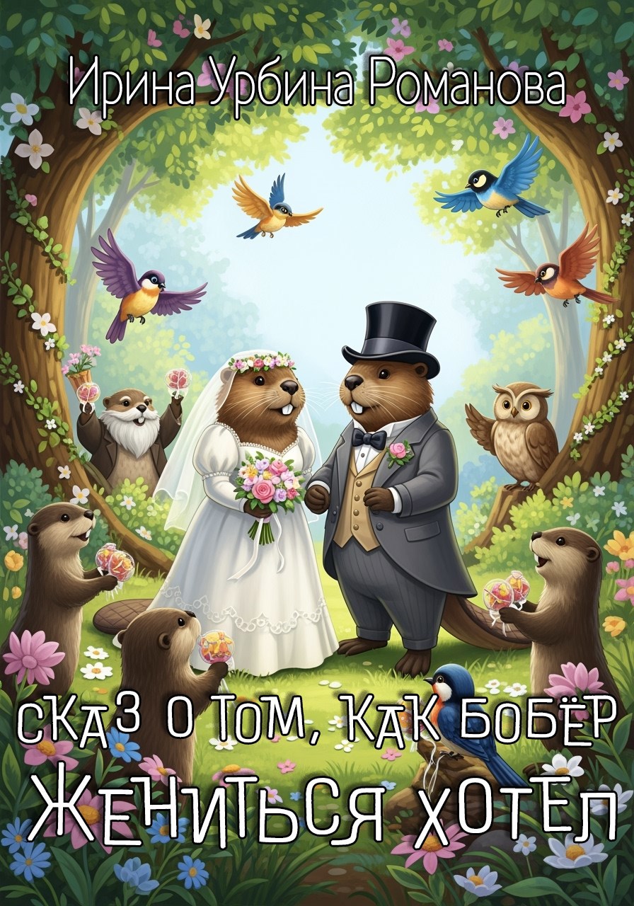 Обложка произведения Сказ о том, как БобЁр жениться хотел