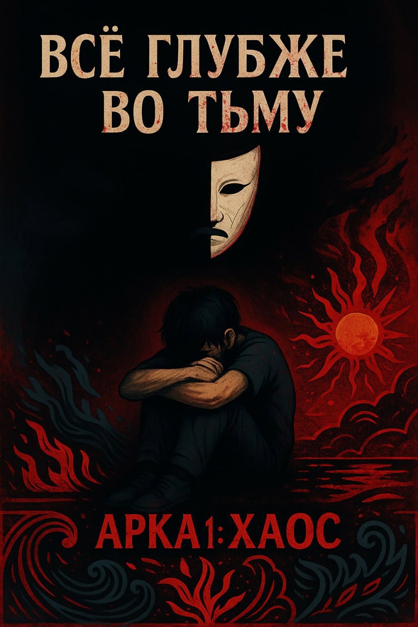 Обложка произведения Всьо глубже во тьму