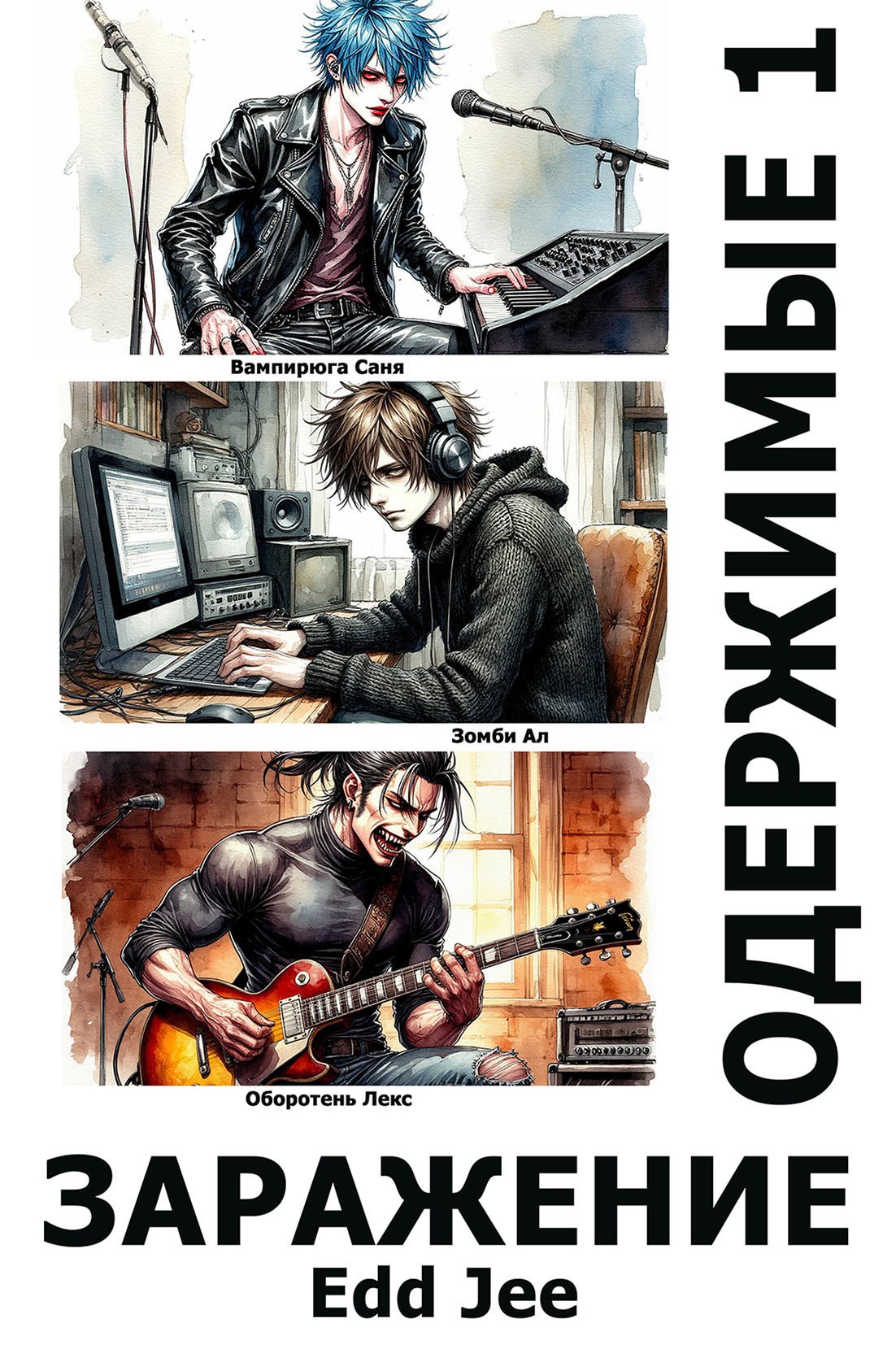 Обложка произведения Одержимые 1. Заражение