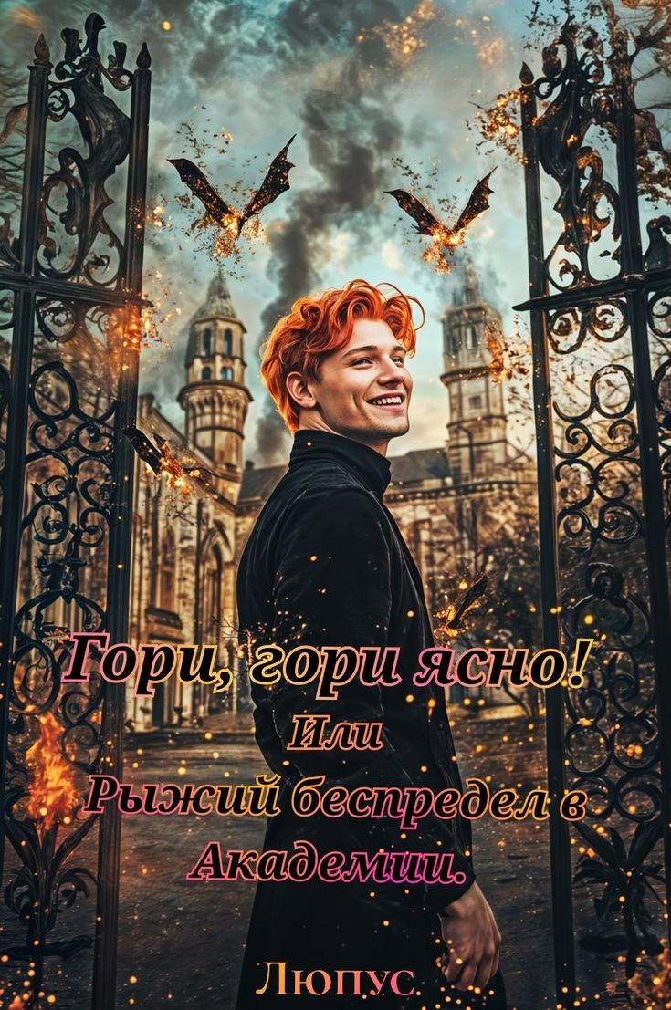 Обложка произведения Гори, гори ясно! Или Рыжий беспредел в Академии.