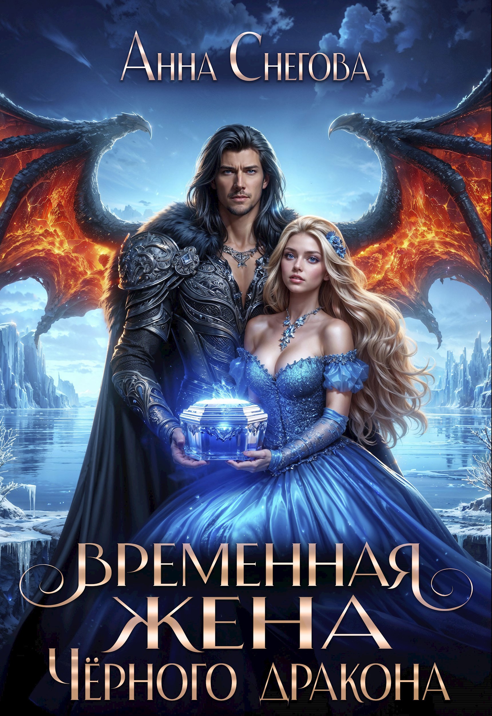 Обложка произведения Временная жена Чёрного дракона