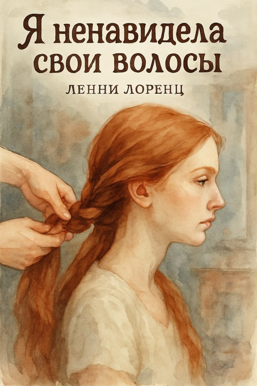 Обложка произведения "Я ненавидела свои волосы..."